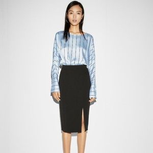 Express high waisted pencil skirt